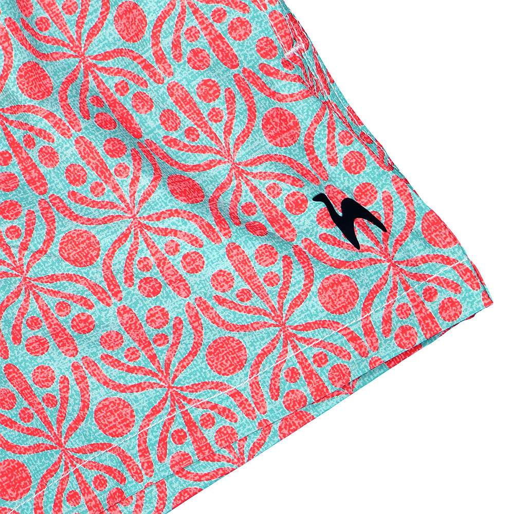 Futah - Flora Aquatisch & Rote Kinder Badeshorts (6)