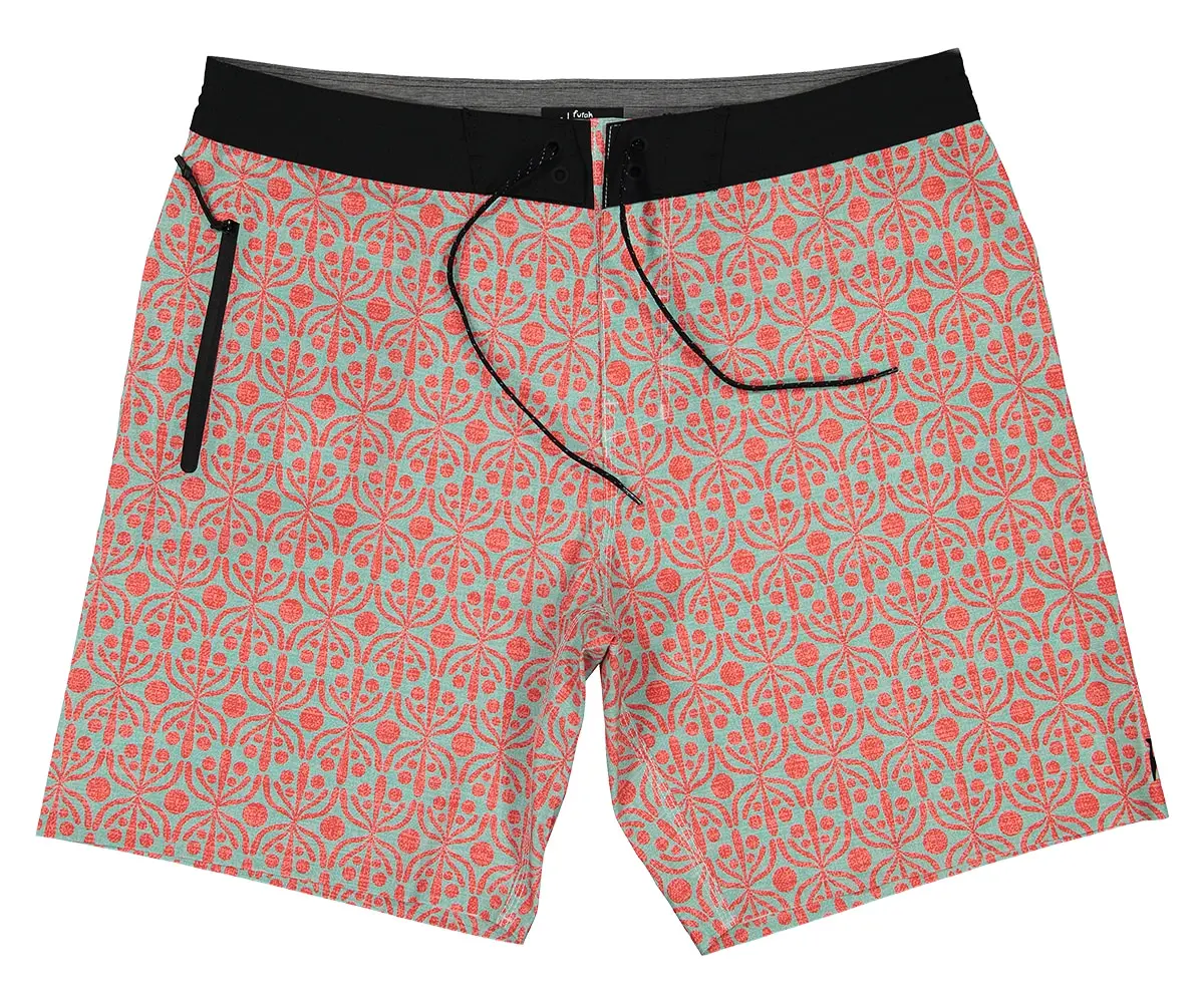 Futah - Flora Aquatisch & Rote Badeshorts (3)