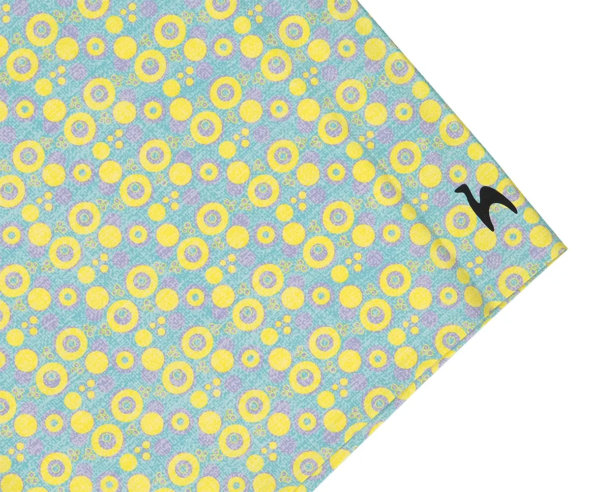 Futah - Vortex Gelbe & Wasser Badeshorts (5)