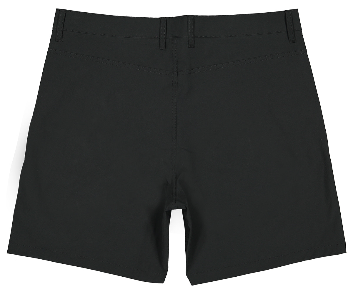 Futah - Ericeira Schwarze Hybrid Shorts (2)