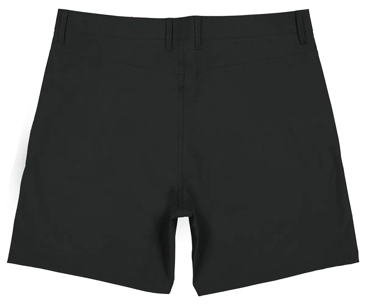 Futah - Ericeira Schwarze Hybrid Shorts (2)