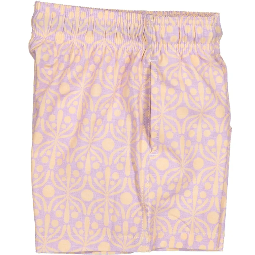 Futah - Flora Mokka & Violette Kinder Badeshorts (5)