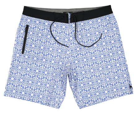 Futah Blue White Boardshorts