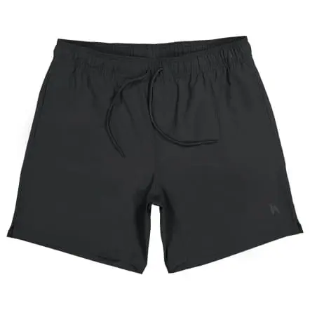 Ericeira Schwarze Klassische Badeshorts