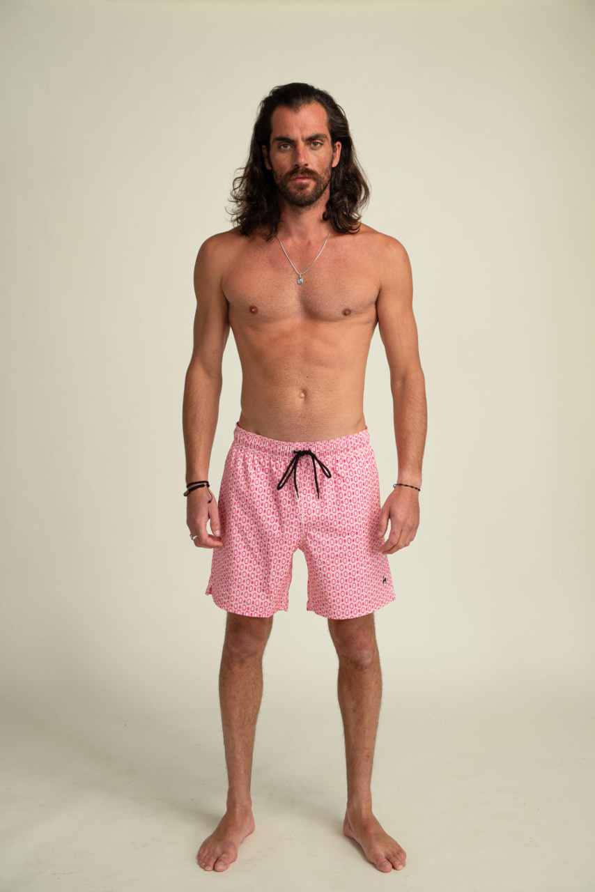 Futah - Pulse Pink Classic Swimshorts (1)