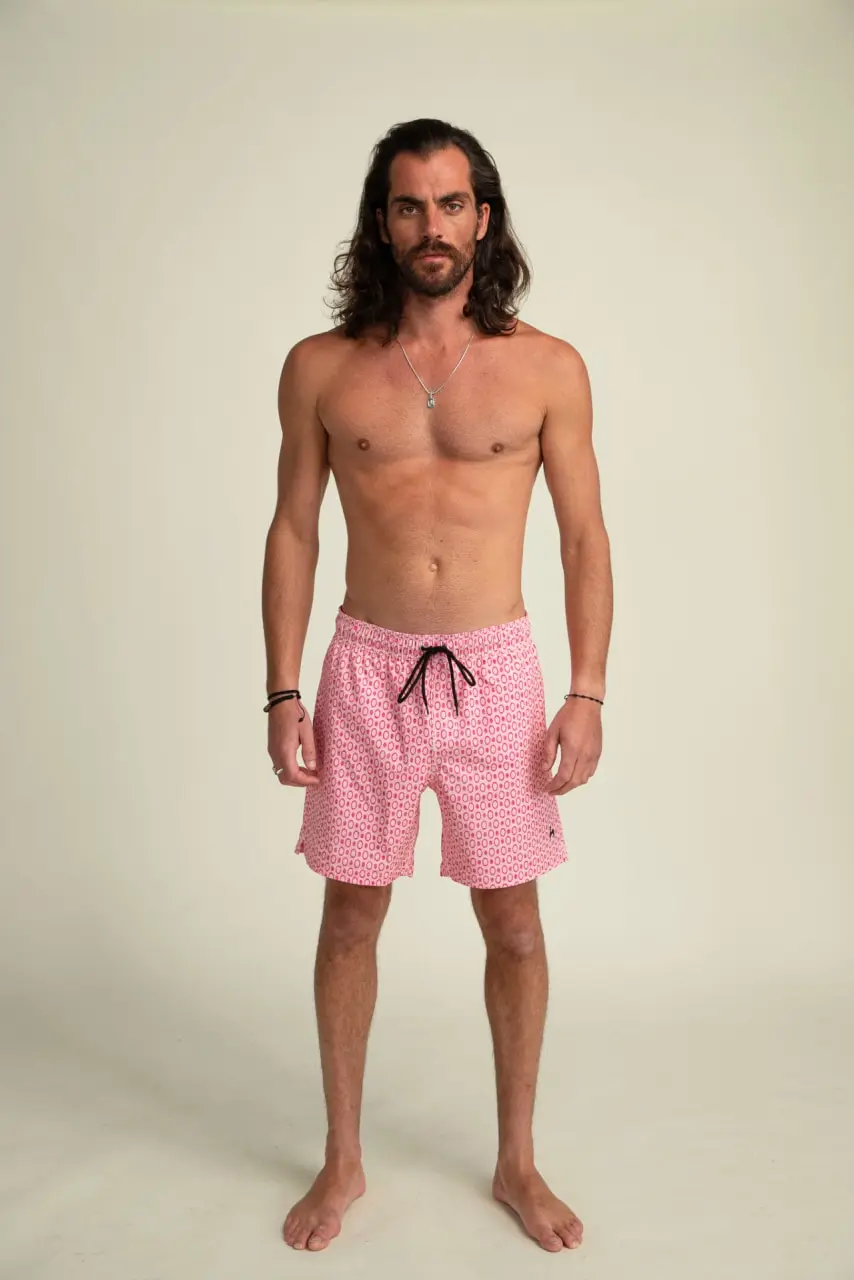 Futah - Pulse Salmon Klassische Badeshorts (1)