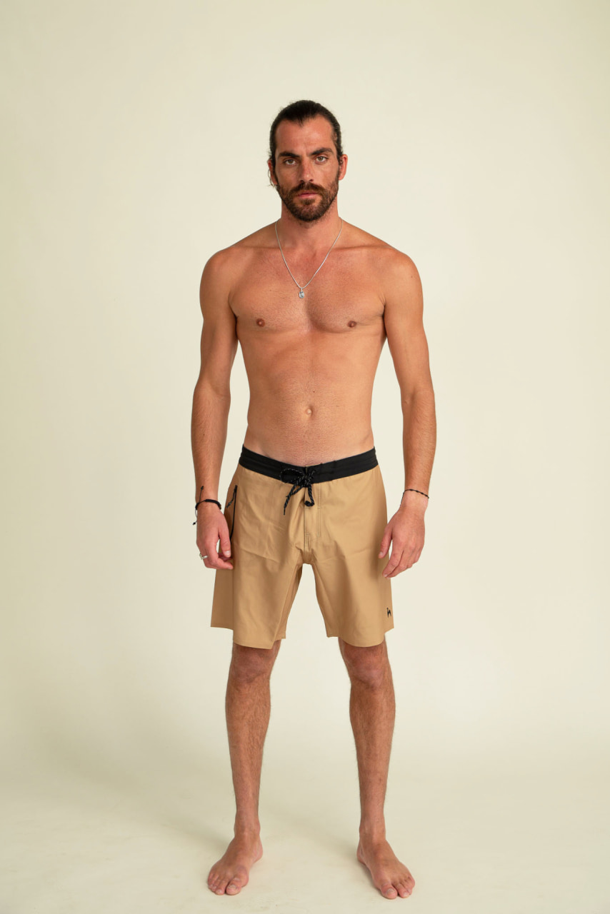 Futah - Ericeira Khaki Boardshorts (1)
