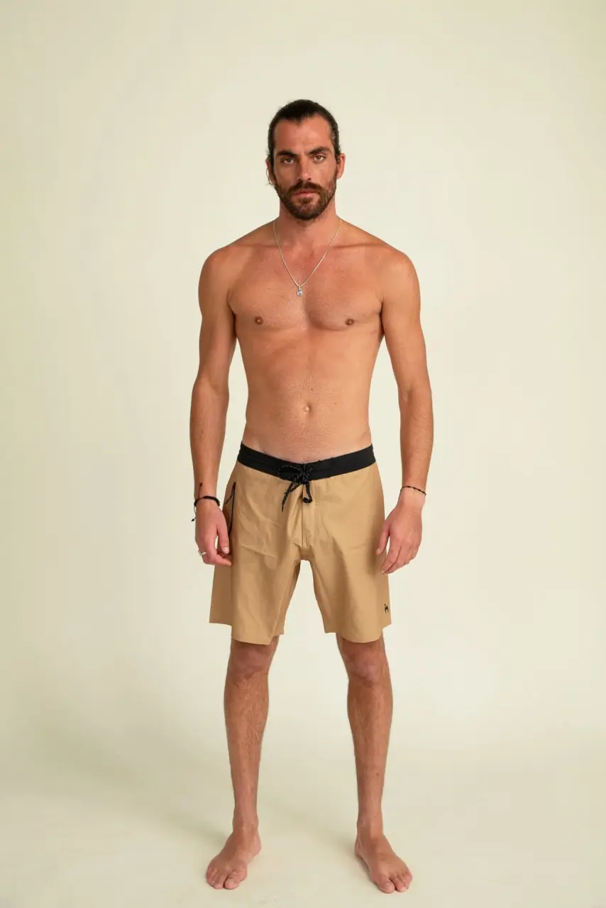 Futah - Ericeira Khaki Badeshorts (1)