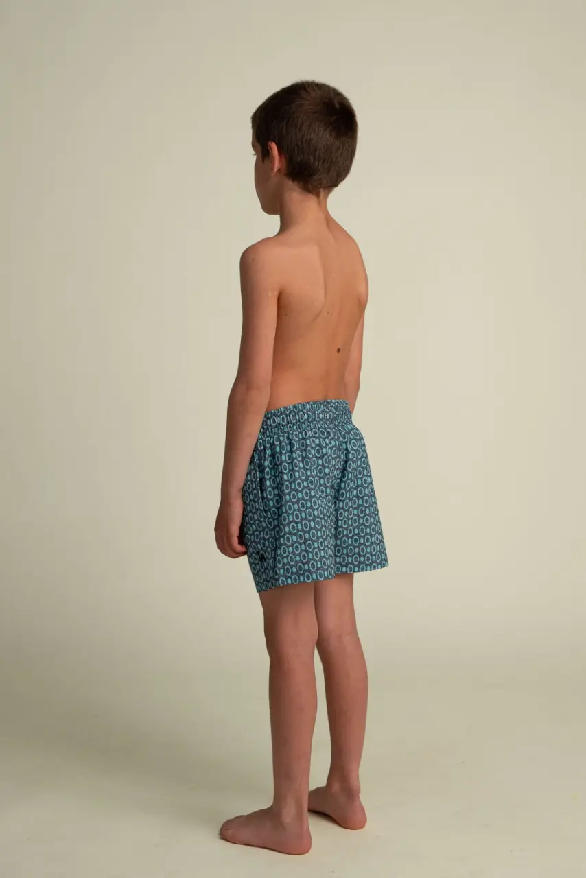 Futah - Pulse Grüne Kinder Badeshorts (2)