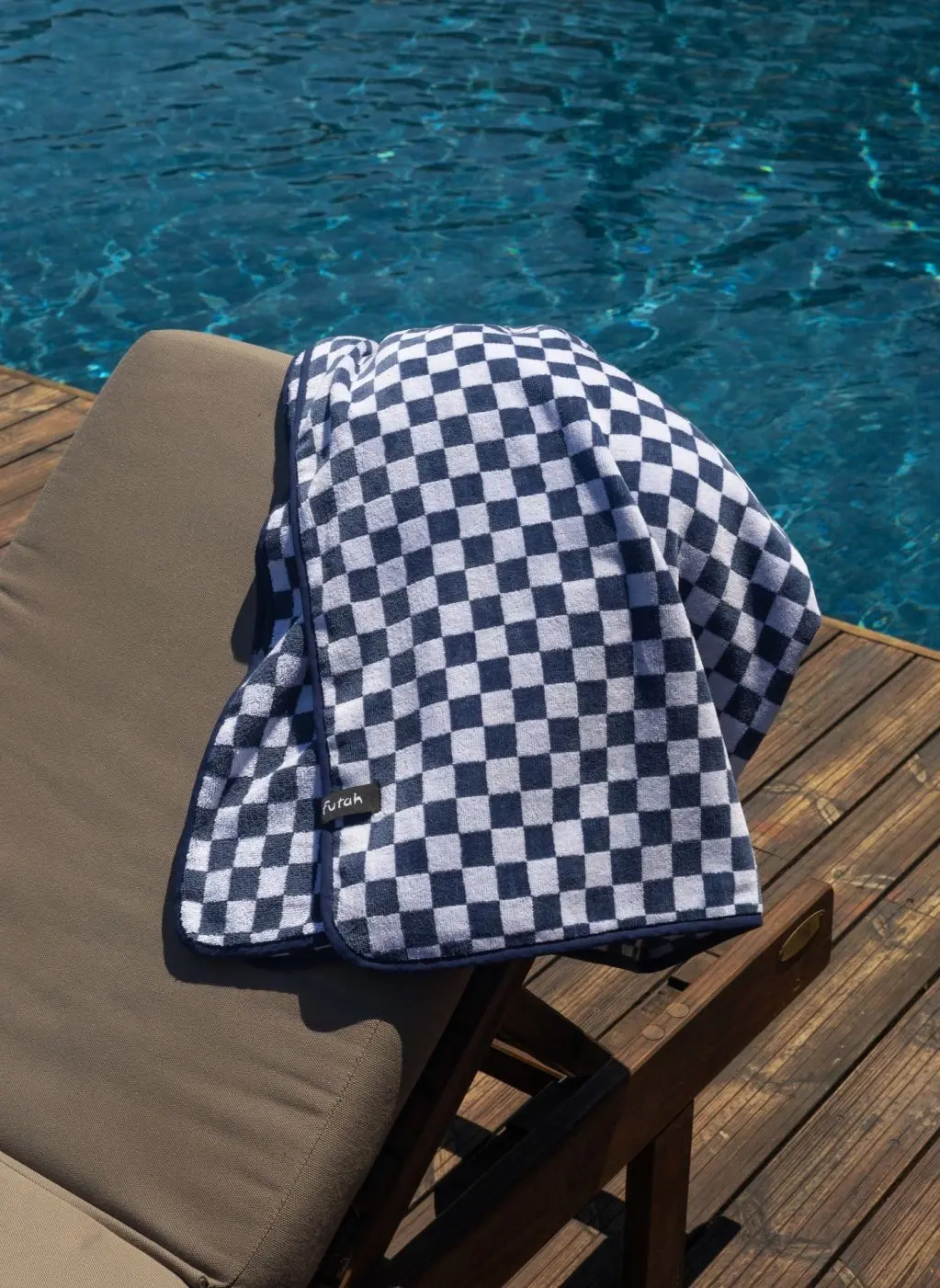 Futah - Chess Blue Terry Towel (4)