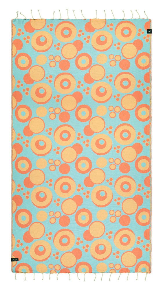 Futah - Vortex Aquatisch & Koralle Strandtuch (1)