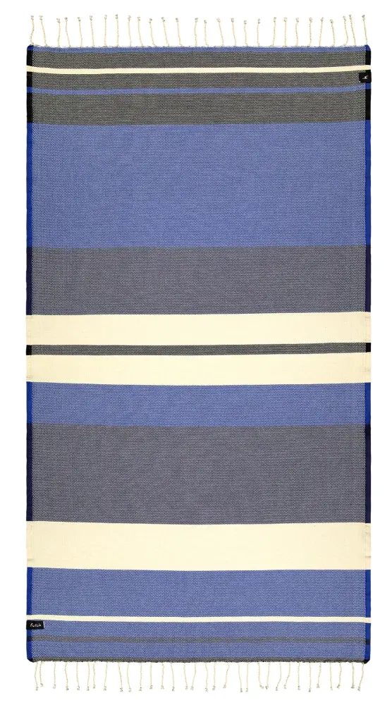 Futah - Papua Blau Strandtuch (1)