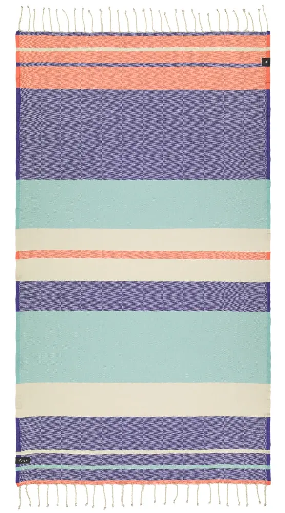 Futah - Papua Purple & Water Beach Towel (1)