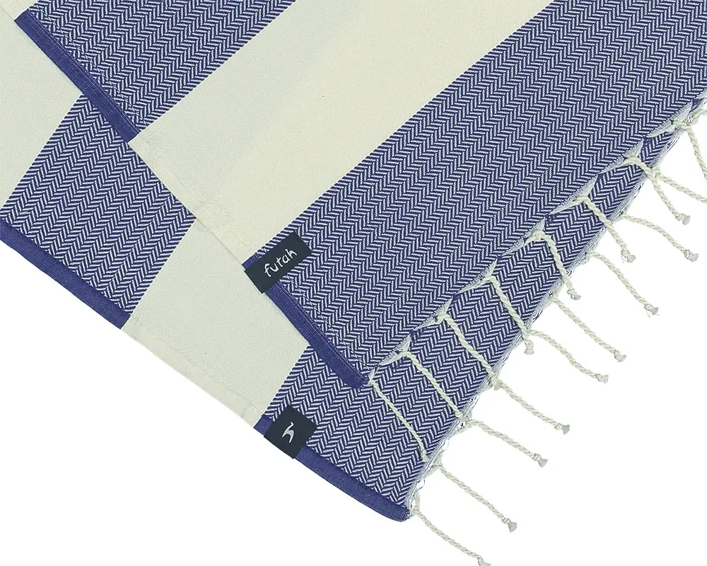 Futah - Bedu Blau Strandtuch (2)
