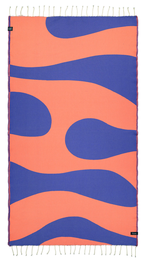 Futah - Aether Lila Strandtuch (2)