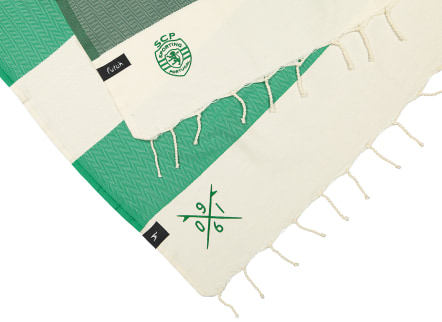 Sporting Clube de Portugal Strandtuch - Offiziell (2)