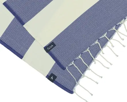 Bedu Blau Strandtuch (2)