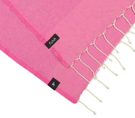 Ericeira Rosa Strandtuch (2)