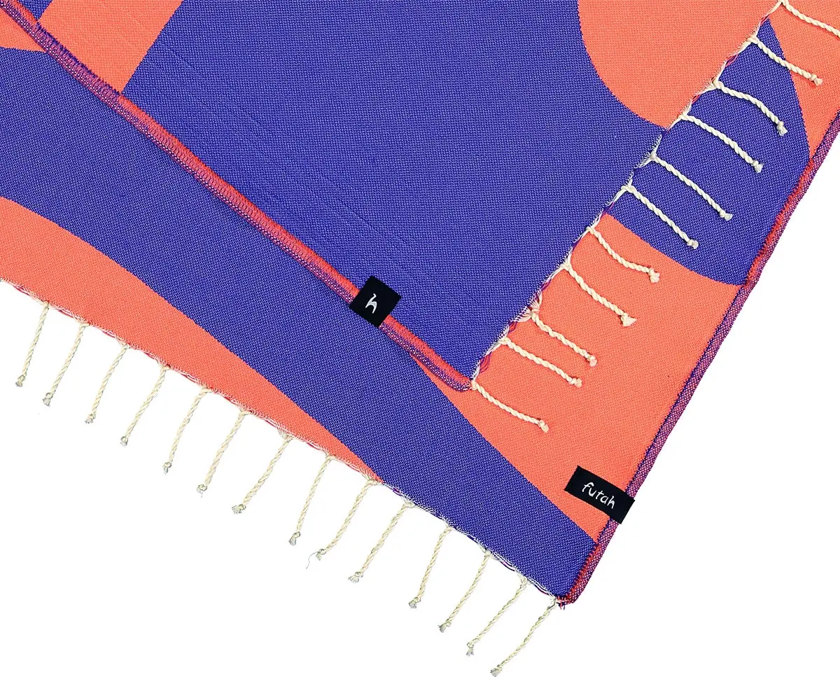 Futah - Aether Lila Strandtuch (3)