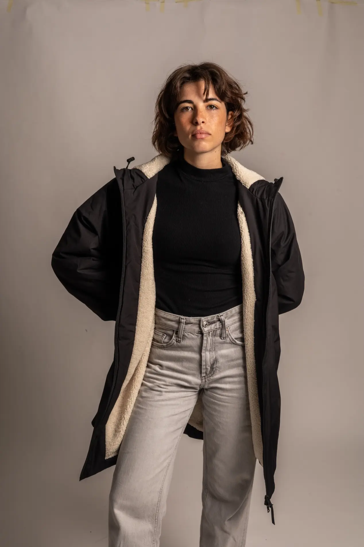 Futah - Wasserdichter Winterparka Schwarz (4)