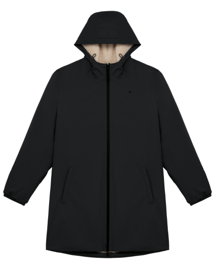 Wasserdichter Winterparka Schwarz