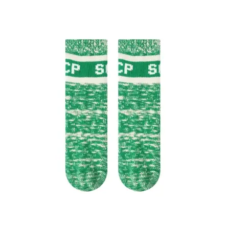 Grün SCP Socken aus Flamé-Baumwolle Sporting (2)