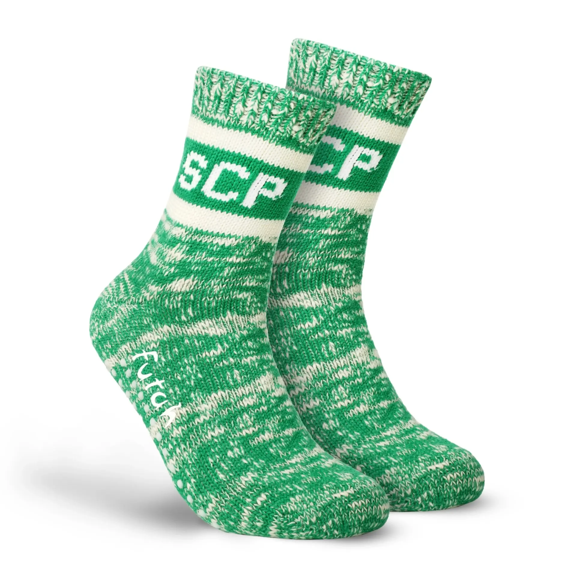 Futah - Grün SCP Socken aus Flamé-Baumwolle Sporting (1)