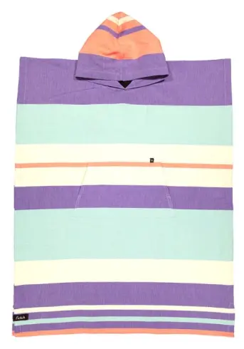 Papua Lila & Wasser Poncho (2)