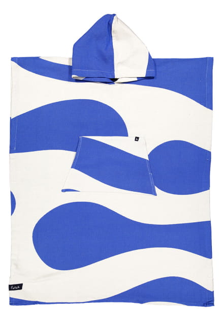 Futah Aether Blau Poncho