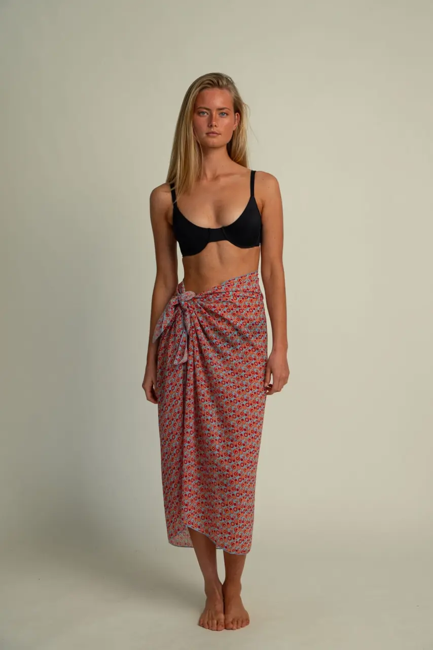 Futah - Pareo Vortex Aquatisch & Koralle (3)