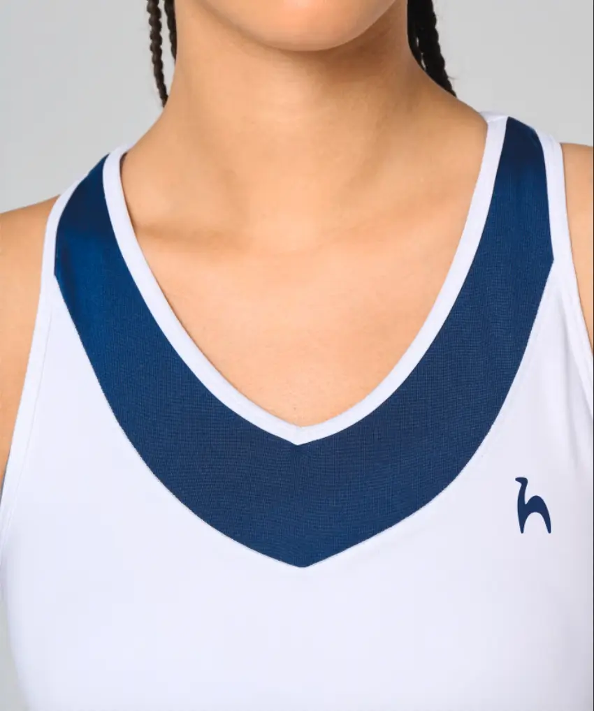 Futah - Weiß Sport Top (6)