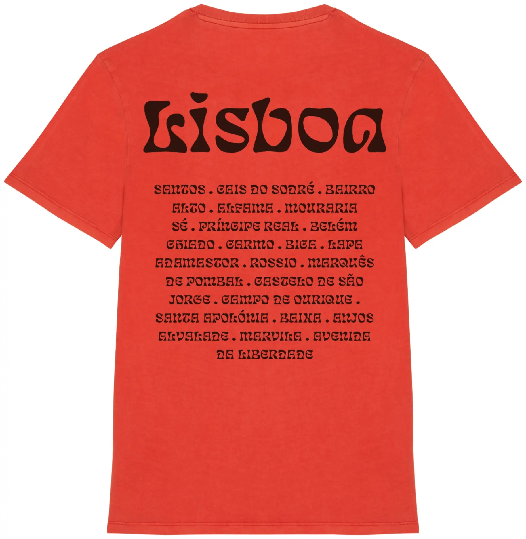 Futah - Paprika Organic Cotton T-Shirt - Lisboa (3)