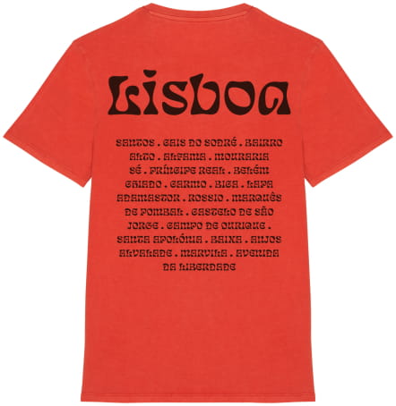 Futah Paprika T-Shirt aus Lisboa