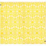 FLORA YELLOW XL BEACH TOWEL_Back_min